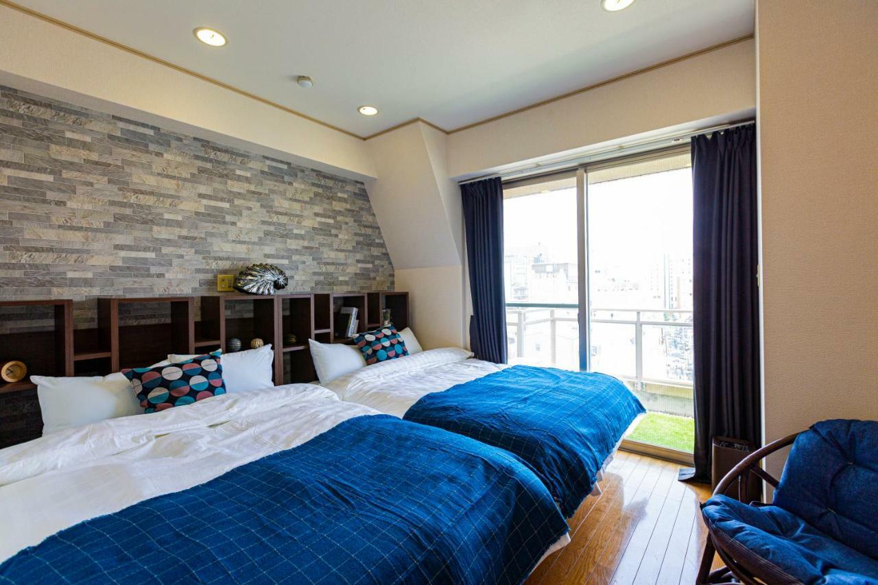 الشقق الفندقية أوساكافي  Chuan House - Amemura المظهر الخارجي الصورة